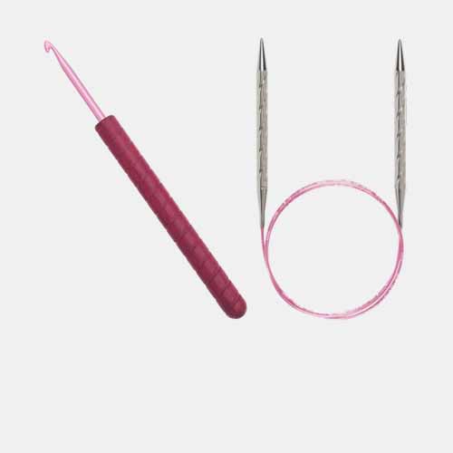 Knitting and crocheting