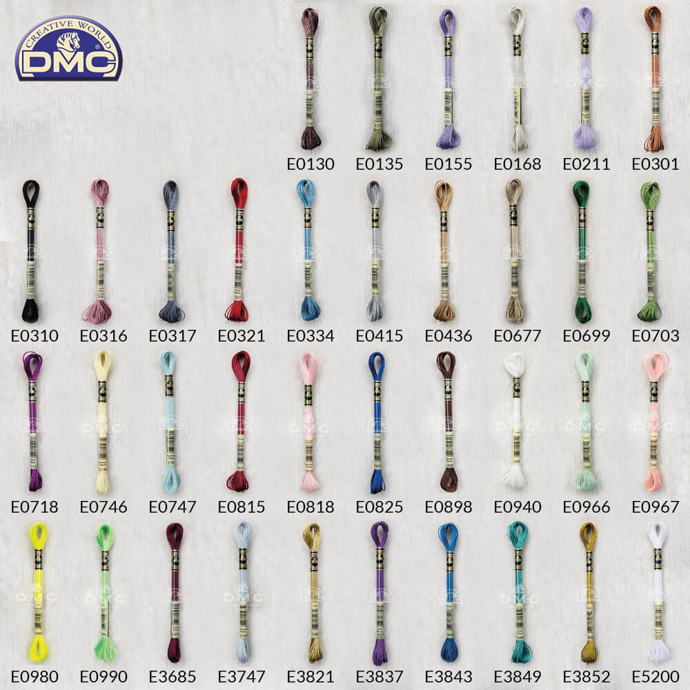 DMC Light effects metallic embroidery thread 6x8m | De Bondt