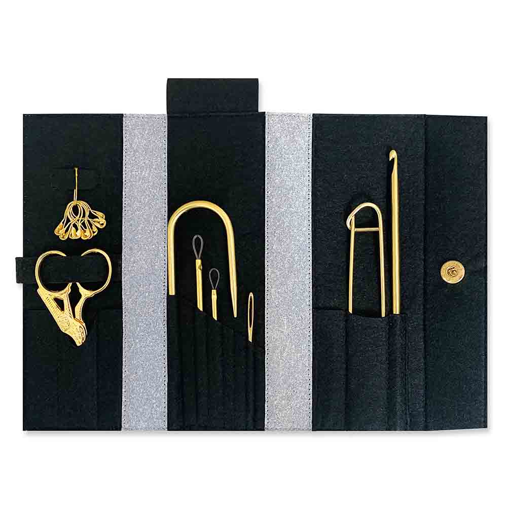 Pony Chazidra Golden needle set - 1pc | De Bondt
