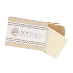 Lopisápa Icelandic wool soap bar - 1pc