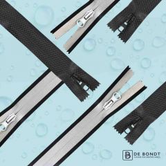 Separating zipper waterproof 60-90cm - 5pcs