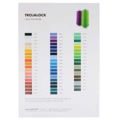 Amann Colour sample card Trojalock no.120 - 1pc
