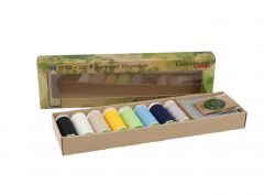 Gütermann Sew-all rPET thread set with labels 8x100m - 1pc