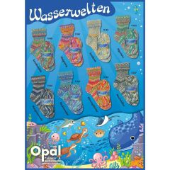 Opal Wasserwelten 4-ply 5x100g - 8 kleuren - 1pc