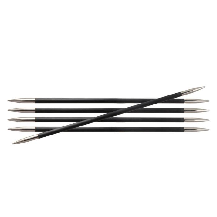 KnitPro Karbonz double-pointed needles 20cm 1.0-6.0mm - 3pcs | De 