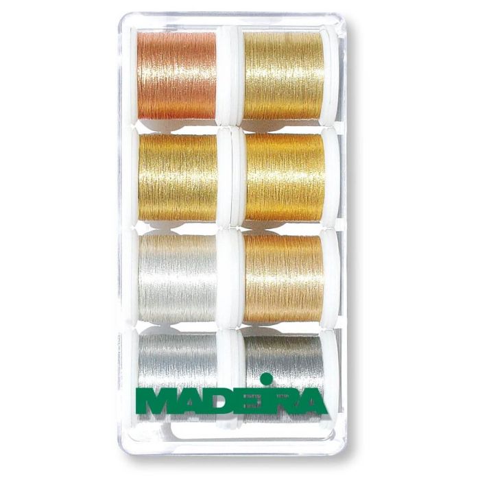 Madeira Heavy Metal metallic embroidery thread 8x100m - 1pc