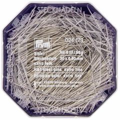 Prym Headpins steel 0.60x30mm silver - 10pcs