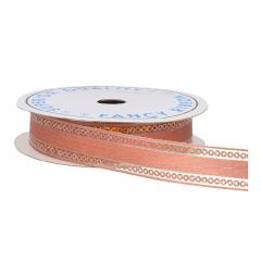 Ribbon w. double row of sequins 20mm