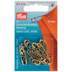 Prym Safety pins gold - 5x12pcs