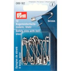 Prym Safety pins stainless steel silver - 5pcs