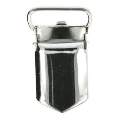 Suspender clips chrome-plated strong 20-40mm - SI