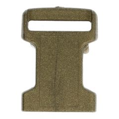 Side-release buckle metallic 16mm - 10pcs - Bronze
