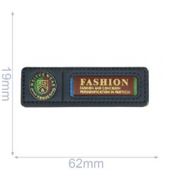 Label fashion and concision 62x19mm blue - 5pcs