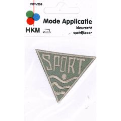 HKM Iron-on patch sport - 5pcs