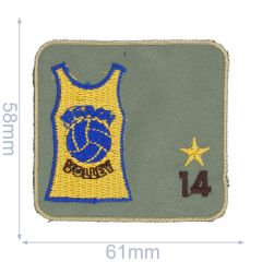 Iron-on patches BEACH VOLLEY 14 - 5pcs