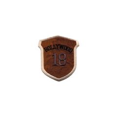 Iron-on patches Bollywood brown - 5pcs