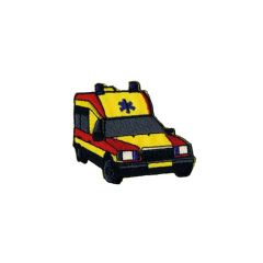 Iron-on patches Ambulance - 5pcs