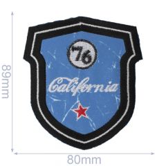 Iron-on patches California 76 - 5pcs