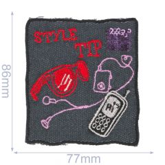 Iron-on patches STYLE TIP - 5pcs