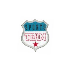 Iron-on patches SPORTS TEAM- 5pcs