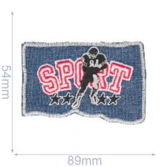 Iron-on patches SPORT - 5pcs