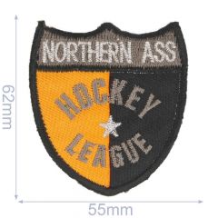 Iron-on patches NORTHERN ASS HOCKEY LEAGUE - 5pcs
