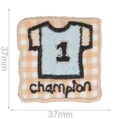 Iron-on patches T-Shirt Champion - 5pcs