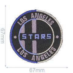 Iron-on patches LOS ANGELES STARS - 5pcs