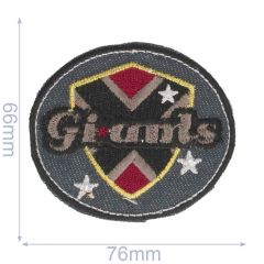 Iron-on patches Giants - 5pcs