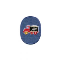 Iron-on patches Jeans Truck - 5pcs