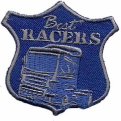 Iron-on patches Best Racers Truck - 5pcs