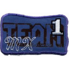 Iron-on patches TEAM 1 MX - 5pcs