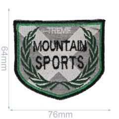 Iron-on patches exTreme Mountain Sports - 5pcs