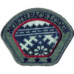 Iron-on patches Northface Lodge - 5pcs