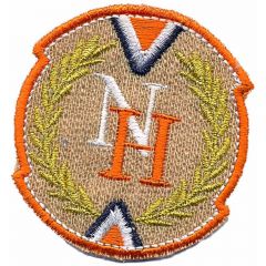 Iron-on patches Button NH - 5pcs
