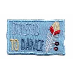 Iron-on patches Dressed to dance - 5pcs
