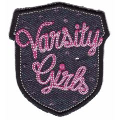 Iron-on patches Varsity Girl - 5pcs