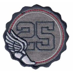 Iron-on patches Button Jersey 25 - 5pcs