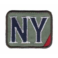 Iron-on patches NY - 5pcs