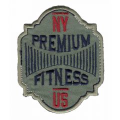 Iron-on patches NY Premium Fitness - 5pcs