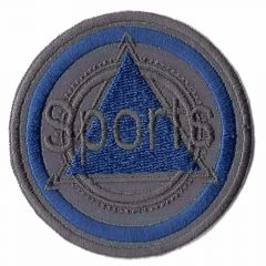 Iron-on patches Button sport - 5pcs