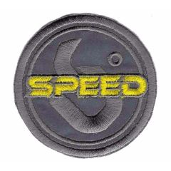 Iron-on patch reflective speed - 5pcs