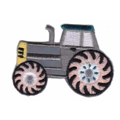 Iron-on patches Reflective tractor - 5pcs