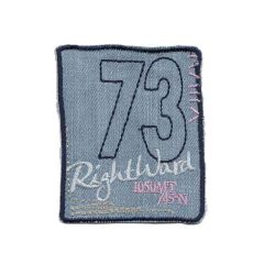 Iron-on patches 73 Rightward pink - 5pcs