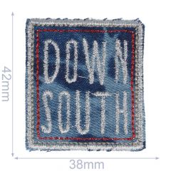 Iron-on patches Down south - 5pcs