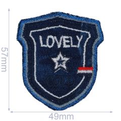 Iron-on patches Lovely - 5pcs