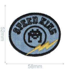 Iron-on patches SPEED KING - 5pcs