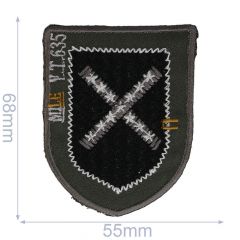 HKM Patch shield X 55x68mm - 5pcs