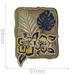 Iron-on patches TROPIC - 5pcs
