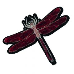 HKM Iron-on patch dragonfly - 5pcs